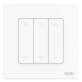 Przełącznik rolet Star Ring Zigbee + RF EU Biały Tuya