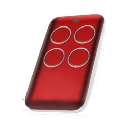 Pilot radiowy 4 przyciskowy 433MHz EV1527 Czerwony Moes YK2128-R Tuya