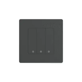 Pilot Zigbee 3-Kanałowy Szary Moes SR-ZT3-G Tuya