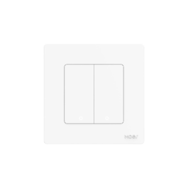 Przełącznik Star Ring Zigbee 2-Gang Biały Moes ZS-SR-EU2-WH-MS Tuya