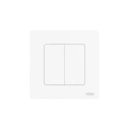 Przełącznik Star Ring Zigbee 2-Gang Biały Moes ZS-SR-EU2-WH-MS Tuya