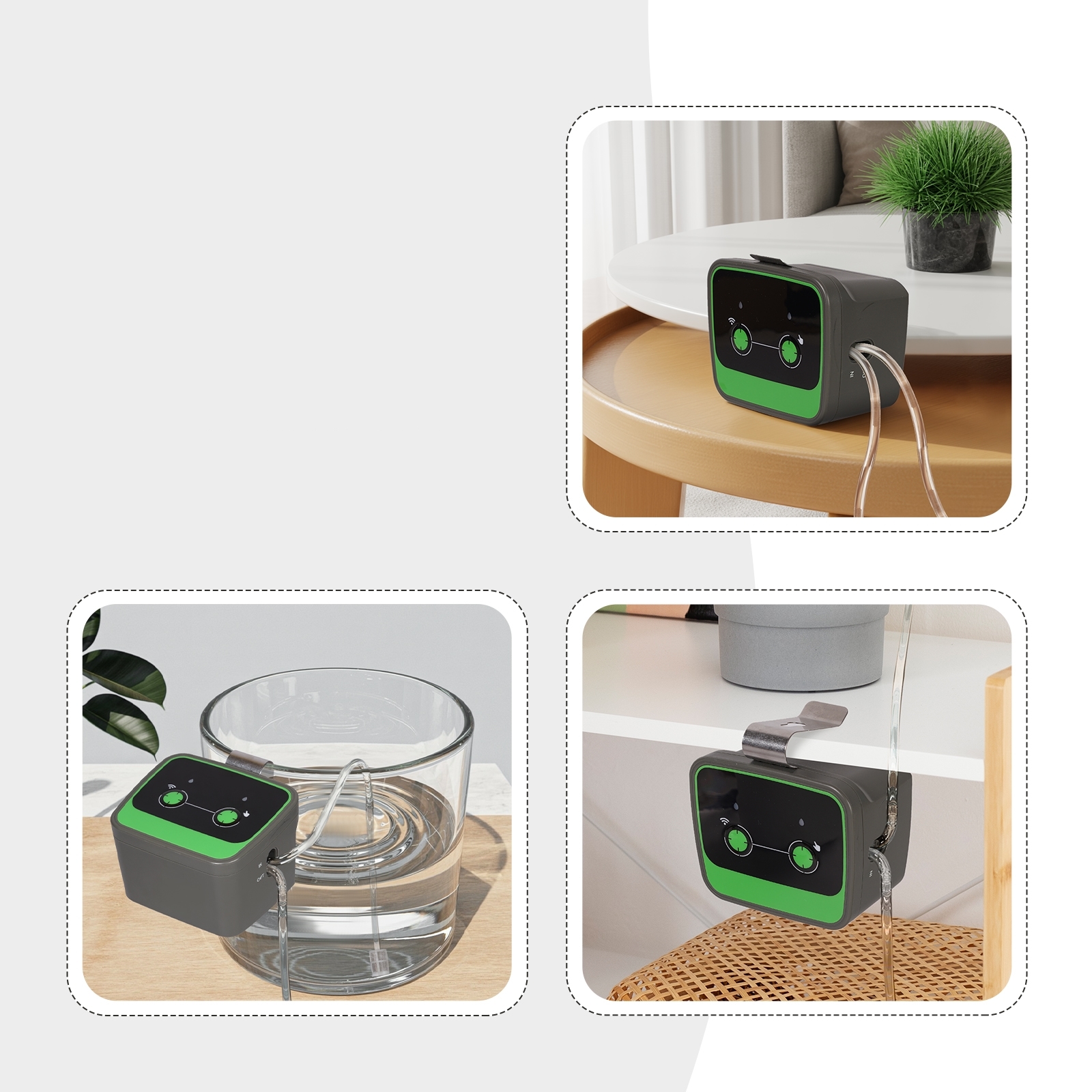 Sterownik nadawaniania pompka Wi-Fi Moes WWP-GDT102 Tuya 3 Inteligentna stacja filtrująca wodę i oczyszczacz.