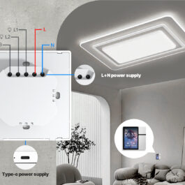 Panel funkcyjny dotykowy 3,5″l Moes TUYA CCP-S01-EU-WH-MS Tuya