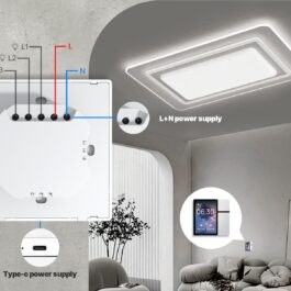 Panel funkcyjny dotykowy 3,5″l Moes TUYA CCP-S01-EU-WH-MS Tuya