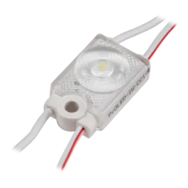 Moduł LED 12V 0,36W 58lm 100mm pryzmat 175° 6500K