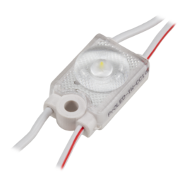 Moduł LED 12V 0,36W 7000K z soczewkami 175° wysokiej wydajności