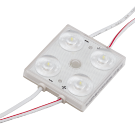 Moduł LED o wysokiej wydajności 12V 1.6W 7000K, 4 diody