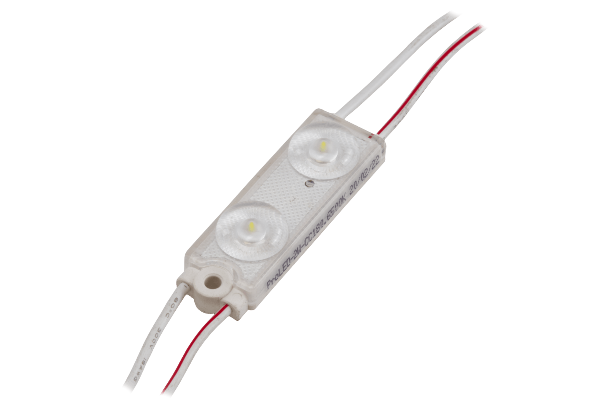 Moduł LED wysokiej efektywności 12V, 2 diody, 7000K, CRI>80