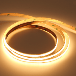 Taśma LED  COB 8W 320 chips/m CRI >90 12V biala ciepla 2700K IP20 5m