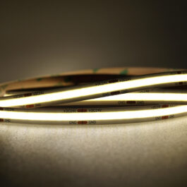 Taśma LED  COB 8W 320 chips/m CRI >90 12V biala neutralna 4000K IP20 50m