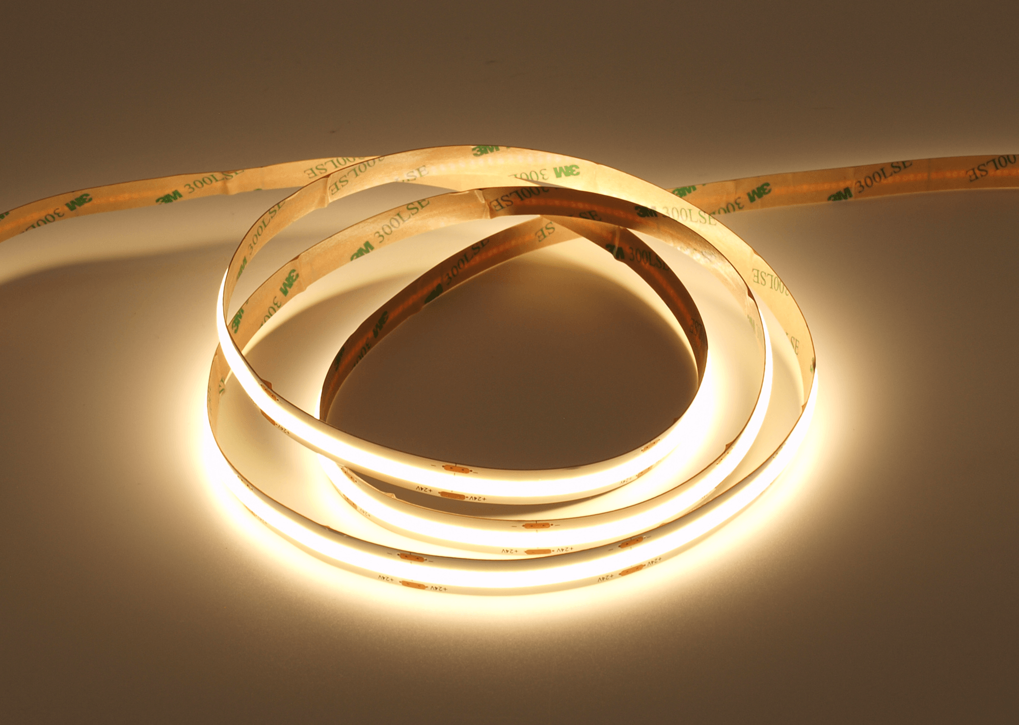 Taśma LED COB 12W 480 chips/m CRI >90 24V biala neutralna 4000K IP20 50m 1 Taśma LED COB 12W 480 chips/m CRI >90 24V biala neutralna 4000K IP20 50m