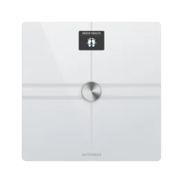Withings Body Comp – waga z analizą masy ciała oraz pomiarem tętna. Wyrób medyczny (white)