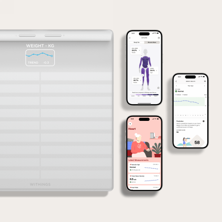 Withings Body Scan - waga z analizą składu masy ciała oraz pomiarem tętna. Wyrób medyczny (white) 2 Withings Body Scan - waga z analizą składu masy ciała oraz pomiarem tętna. Wyrób medyczny (white)