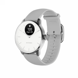 Withings Scanwatch Light – smartwatch hybrydowy (37mm, white)