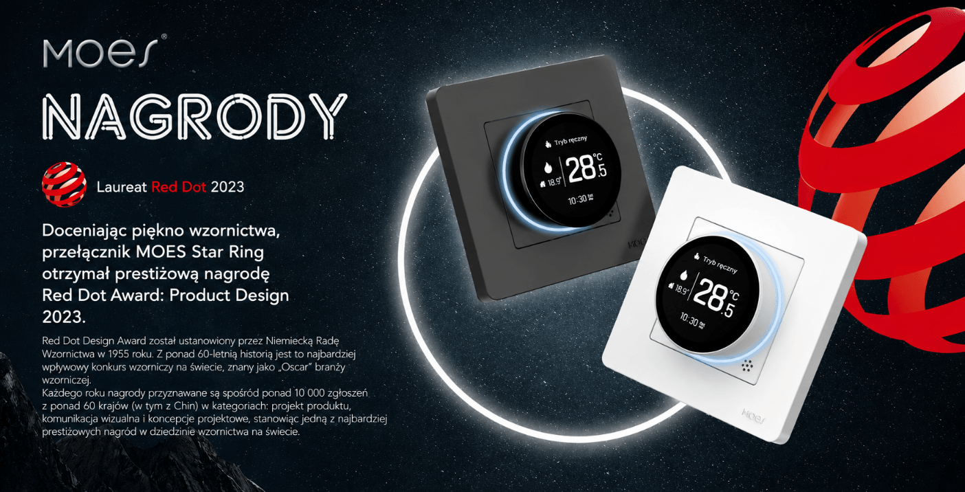Inteligentny termostat do ogrzewania podłogowego MOES ZigBee 16A – ZHT-SR-GB-WH-MS, Tuya 4 Inteligentny termostat do ogrzewania podłogowego MOES ZigBee 16A – ZHT-SR-GB-WH-MS, Tuya