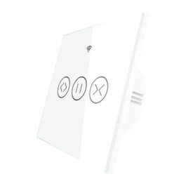 Włącznik Rolet WiFi RF MOES WRS-EUC-WH-MS Tuya Smart Life 433MHz Biały